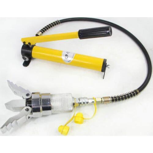 YQ-55 10 tons 55MM portable split type hydraulic spreader, pipe flange separator, fire rescuer, with independent hydraulic pump