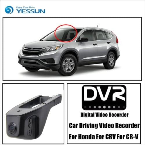 YESSUN HD 1080P Car DVR Digital Driving Video Recorder For Honda For CRV For CR-V - Front Dash Camera Front CAM