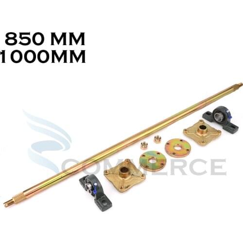 1000MM 850MM Rear Axle Assembly With 3 holes/4 holes fixing seat for 110cc-250cc ATV Quad Go Karts parts