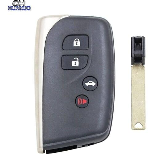 Replacement Shell 4 Buttons Smart Remote Key Fob Case For Lexus New Model 2016 2017 2018 2019