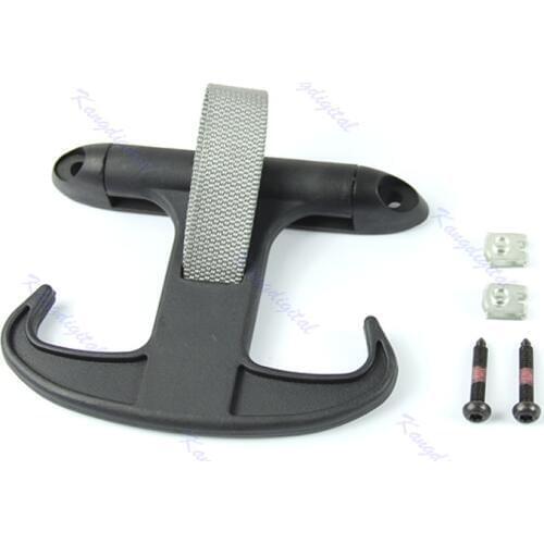 High Quality 1 Pc Cargo Trunk Bag Hook Hanger Holder For VW VOLKSWAGEN Passat Jetta Audi A4 Black New