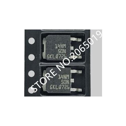 10PCS 14NM50N 14NM5 14NM 50N STD14NM50N TO-252