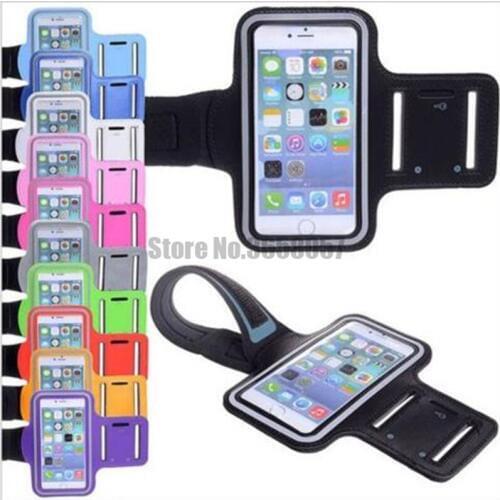 100pcs/lot Armband Arm Band Belt Cover Running GYM Bag armband For iPhone 6 6s 7 6 Plus 7 8 Plus