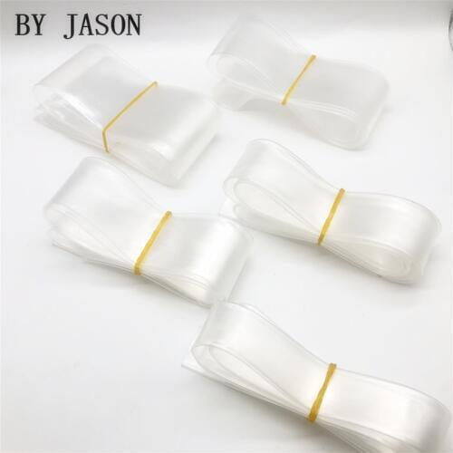 5Meters/lot 35mm 30mm25mm22mm 20mm Each 1meter Transparent Clear Heat Shrink Tube Shrinkable Tubing Sleeving Wrap Wire kits 2:1