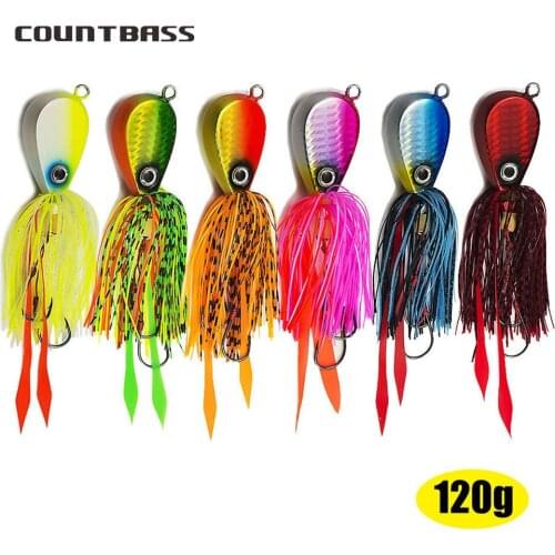 6pcs 120g 4.2oz Salty Rubber Jigs, Bottom Madai jigs with rubber hook, Squid trolling Fishing Lures, Snapper Jigs