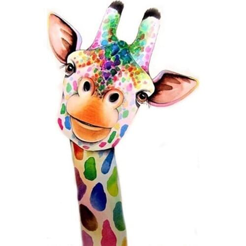 DIY diamond painting giraffe Photo Custom full drill round homefun Cross Stitch Diamond Mosaic stitch 5d diamond embroidery