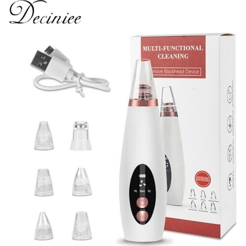 Ance Dots Pore Extractor Facial Nose Deep Cleaner Blackhead Remover Vacuum Suction Face Pimple Removal Beauty Skin Care Tools