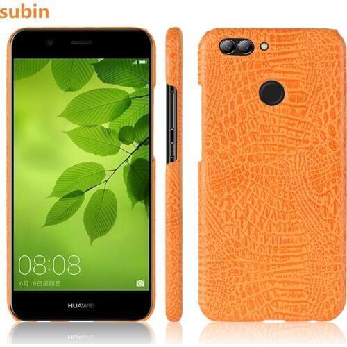 New arrival For Huawei nova2 5.0inch Case Retro Luxury Crocodile Skin Book Cover For Huawei Nova 2 Phone Bag Case