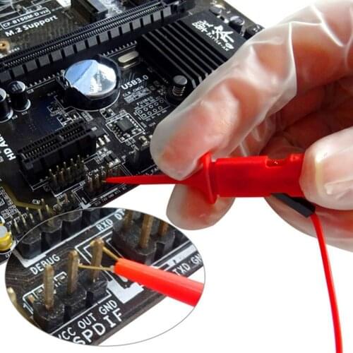 Color Dupont Line Test Hook Clips For Logic Analyser for Arduino Dupont Cable Wire Jumper Dupont Clips KIT DIY Test G9K4