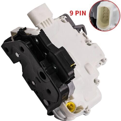 Front Left Door Lock For AUDI A6 (C6 / 4F) A3 8P1 Cabriolet A4 9-Pin 4F1837015E