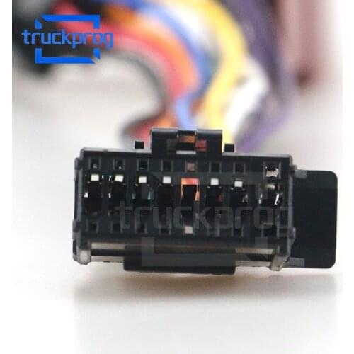 TruckProg ISO Radio Harness Head Cable for PIONEER DEH-series 2010+ Car Stereo Wire Adapter Plug Connector Cable