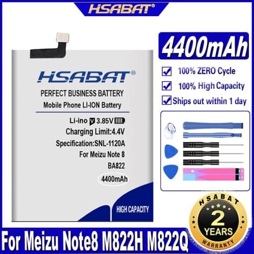 HSABAT Meizu Note 8 Phone Batteries China
