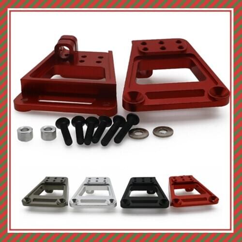 2Pcs Alloy rear shock tower Upper Shock Mount Set for rc hobby model car 1:10 HPI Venture FJ Cruiser crawler upgraded parts