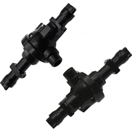 2Pcs Metal Center Gearbox Housing Axle Shell Diff Cover for Redcat GEN8 1/10 RC Crawler Car Upgrade Parts