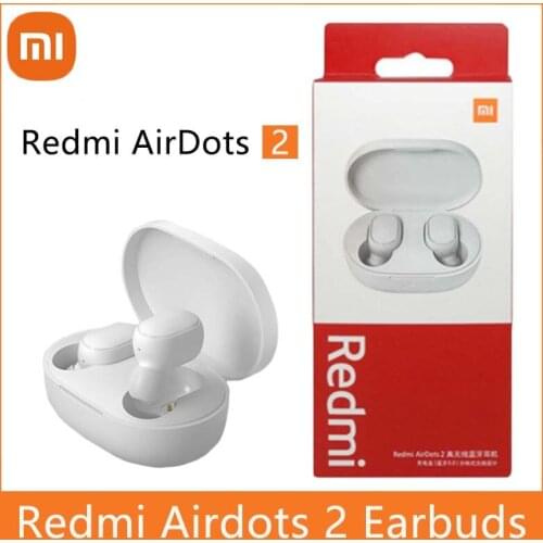 Xiaomi Redmi Airdots 2 Earbuds Tws with microphone Bluetooth 5.0 wireless headset sports games are also suitable