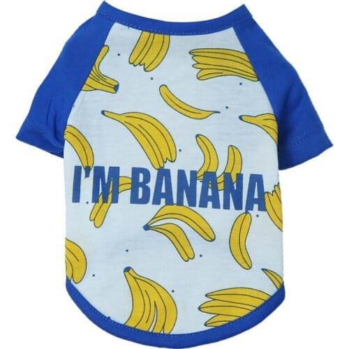 Cat Clothes Summer Doggie Puppy Clothing Small Dog Costume Yorkie Yorkshire Chihuahua Clothes Pet Vest Coat T-shirt