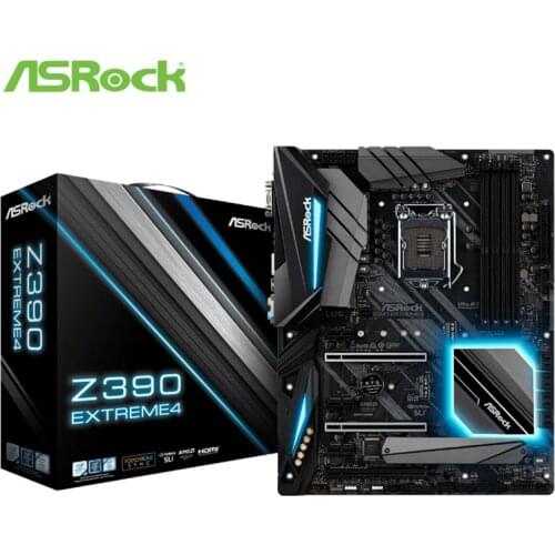 Full NEW ASROCK/ASRock Technology Z390 Extreme4 Extreme Player Computer Overclocking Motherboard Supports 9th Generation CPU