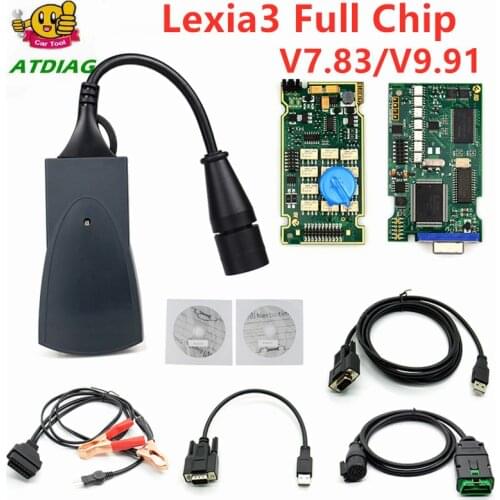 Golden Lexia 3 PP2000 Diagbox V7.83 /V9.91 Full Chip 921815C Diagnostic Tool Lexia 3 for Peugeot for Citroen lexia3 Auto Scanner