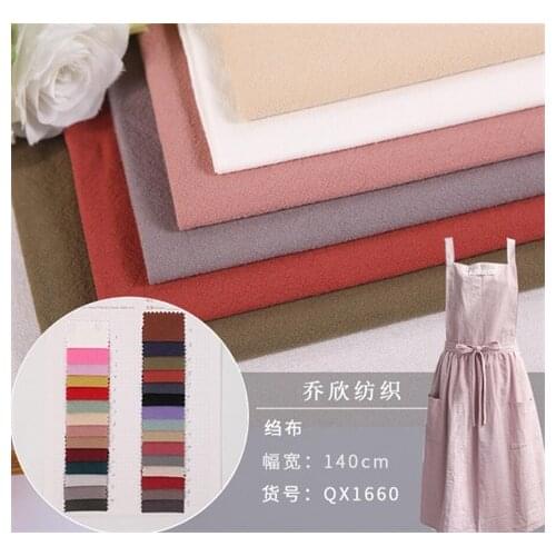 Vintage cotton imitation linen cloth, Tang costume, national costume, Han costume, Chinese style cloth, washed cotton cloth
