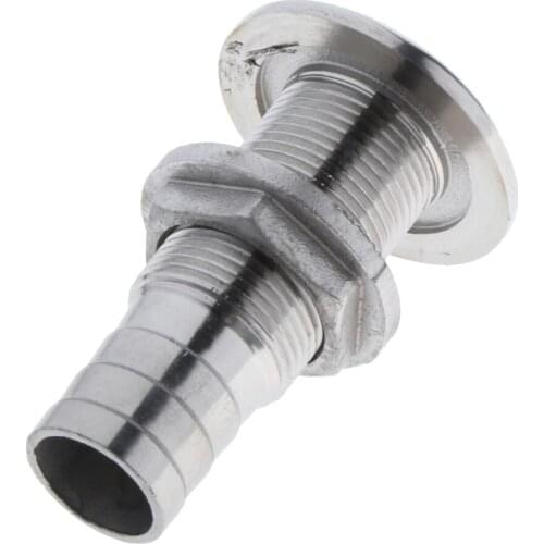 316 Stainless Boat Thru Hull Fitting Outlet for Boat Yacht Accessory 3/4"
