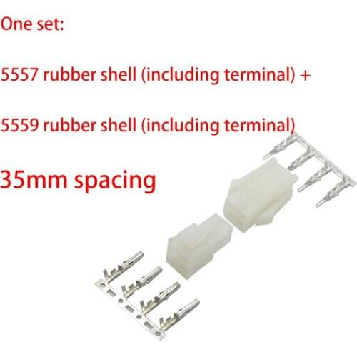 1set/sets NEW Original 5557 / 5559 air butt joint connector plug terminal male female pair plug connector 4.2mm