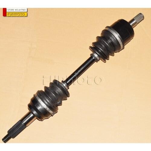 1pcs front right or front left drive shaft fit for LINHAI 260ATV/LINHAI300 ATV 4X4 about length 525mm 20/26teeth