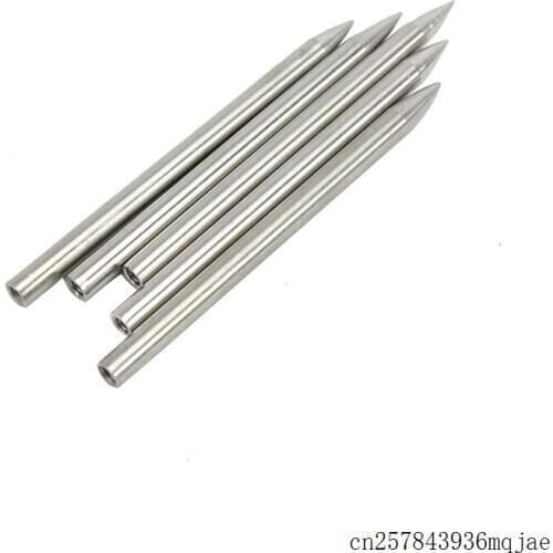 100pcs Paracord Fids Lacing Stitching Weaving Needles Stainless Steel Works for Laces Strings Paracord