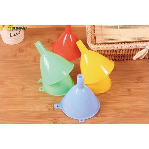 3pcs/lot LONGMING HOME hot sale Water Refilling Petrol Oil Fuel Plastic Funnel Filter Kitchen Lab Liquid Tool KC 1407