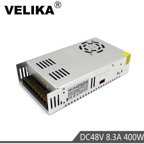 48V 8.3A 400W Power Supply switching Transformer 110V 220V AC to DC48V Power Supplies for CNC CCTV Stepper Motor 3D Printer