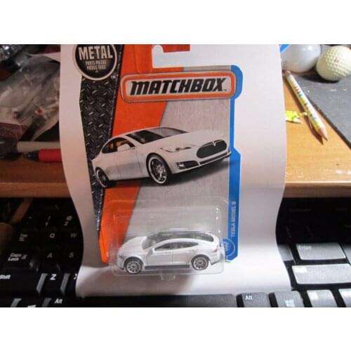 CaseMatchbox 1:64 TESILA MODEL S 2016 Collect Metal die-casting car model boy toys