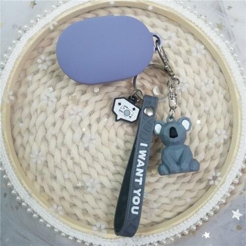 Cartoon Animal Dinosaur Panda Rabbit Key Ring Cute Cover For Airdots 3 Case For Xiaomi Redmi Airdots Case