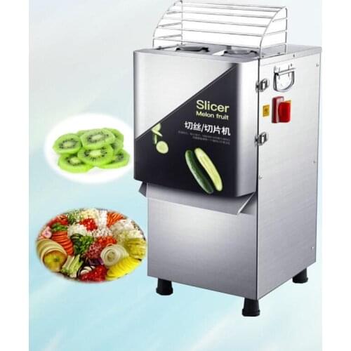 Electric Shredding And Slicer Machine Commercial Automatic Vegetable Cutter Machine