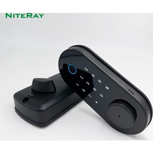 Electronic Smart Door Lock with Tuya App Security Biometric Fingerprint Intelligent Lock with Password IC Card Lock