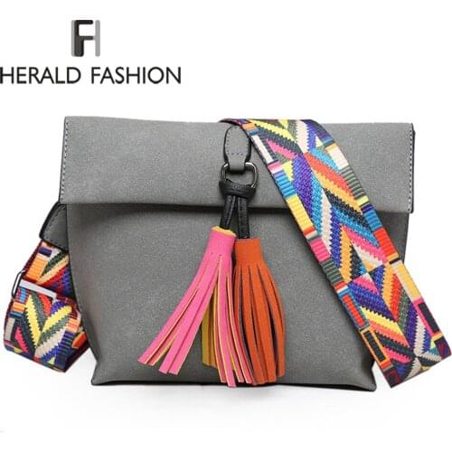 FH HERALD FASHION Women's Suede Bags
