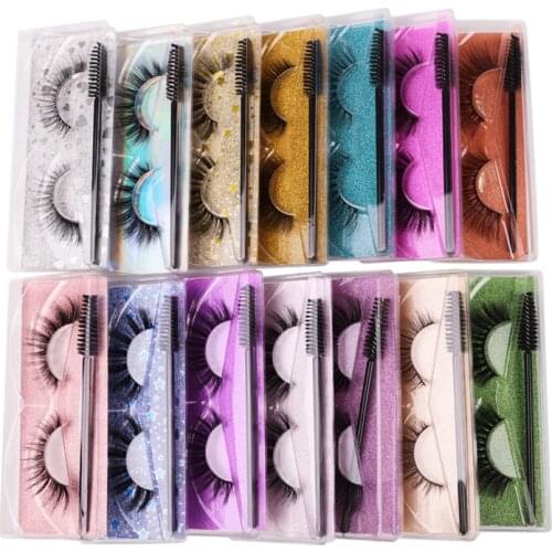 Thick Fake Eyelashes Classic False Eyelashes Beauty False Eyelashes Makeup False Eyelash Extension Soft Faux 3D Mink Lashes