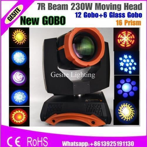 Flight case package 10pcs/lot Sharpy 230W Beam 7R Moving Head Light