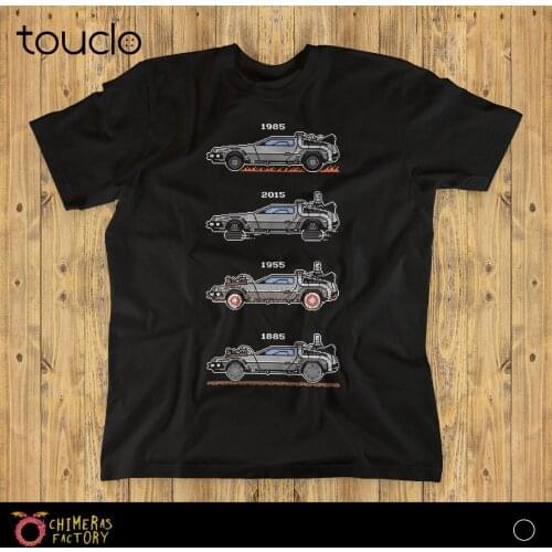 Men 2019 Brand Clothing Tees Casual 88MPH UNISEX T-SHIRT | Back To The Future Tribute, Delorean, Pixel T-Shirt