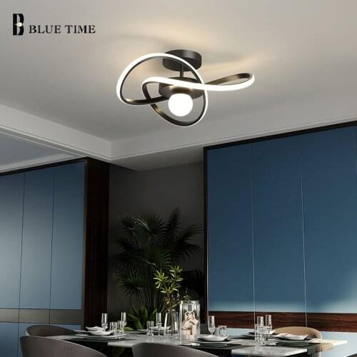 NEW Arrivals LED Chandelier For Living Room Dining Room Bedroom Decor Home Indoor Lighting Ceiling Chandelier Lamp Gold Black