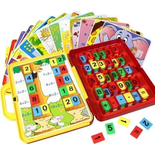 Montessori Math Games For Kids Mathematics Toys Educational Toys For Children Juguetes Montessori Brinquedos Educativo