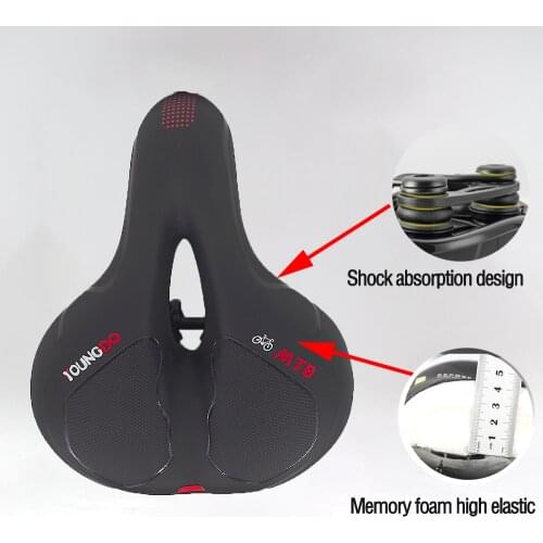 WildSide saddle mtb road bike saddle 2020 Shock Absorption Hollow Breathable Rainproof comfy Memory Sponge Seat bike Accessorie