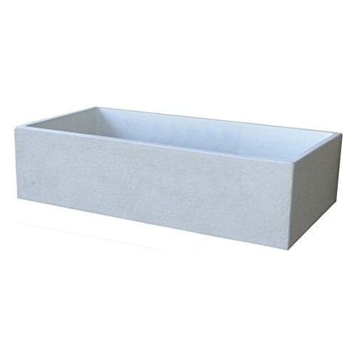 ACQUAIO garden CM78X38X18H Gray scratched drain stainless steel including-box