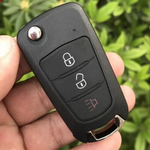 DAKATU 3 Buttons Replacement Flip Folding Remote Key Case Shell For Great Wall Wingle 5 6 Haval H5 H6 Keyless Entry Fob Key case