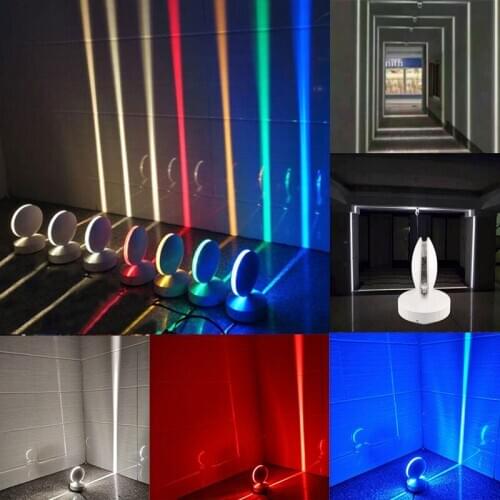 10W Modern Waterproof IP54 LED Porch Wall Lamp 360 Degree Beam Angle Aluminum Aisle Bedroom Decorative wall light