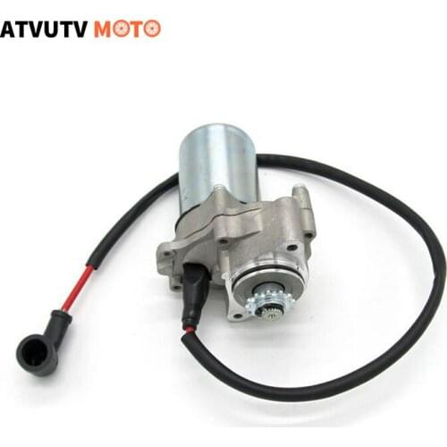 Starter Motor 2 Bolt Lower Mount 12T Teeth Starting motor For 50cc 70cc 90cc 110cc Roketa Sunl Chinese Atv Quad Pit Bike