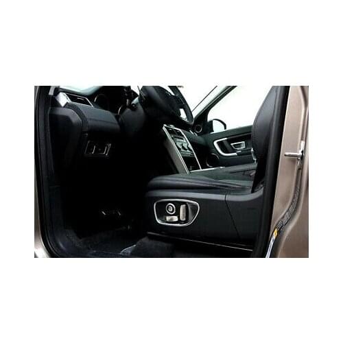 10* Matte Outer + Inner Seat Adjustment Frame Cover For Jaguar F-Pace X761 16-20