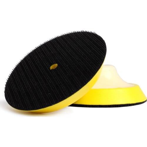 4 Inch Hook&Loop backing pad car polishing wash care buffing tool 5/8" M14 thread