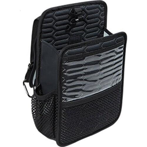 Car Seats Organizer Storage Organizer for Kids Car Net Pocket Handbag Holder Purse Holder Dog Car Barrier (Black)