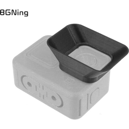 BGNing Lens Hood for Gopro 9 Len Cap Sunshade Cover for Hero 9 3D Printed Plastic Protector Black Action Camera Accessories