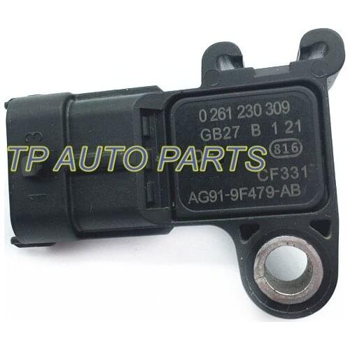 MAP Intake Pressure Sensor For F-ord F-ocus MK3 OEM 0261230309 AG91-9F479-AB