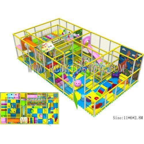 Custom-made Kids Indoor Playground CE Certificated Kindergarten Indoor Naughty Castle 150724b